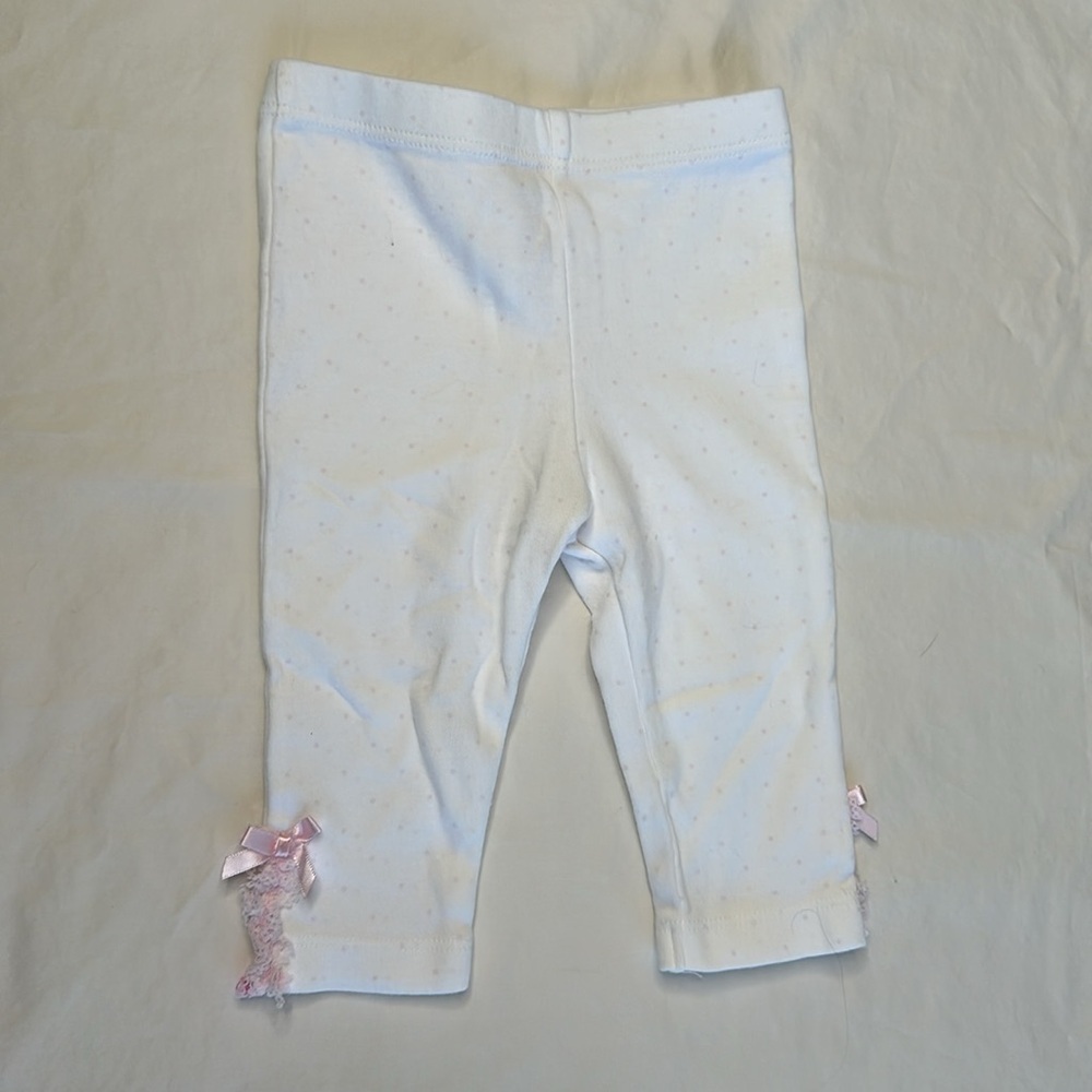 Bundle of size 6 months baby girl pants. Assorted brands, all in GREAT CONDITION - Picture 7 of 12